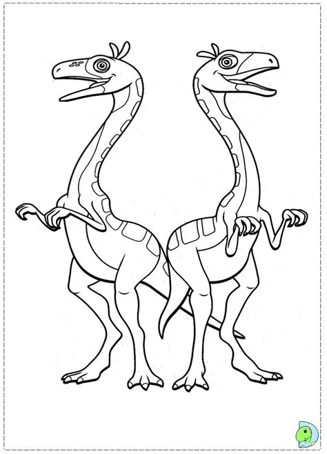 Dinosaur train coloring pages images. Dinosaur Train coloring page- DinoKids.org