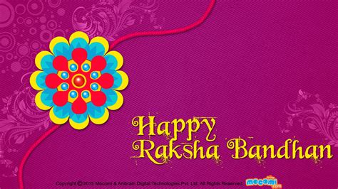 It's also about the unique bond between a brother and a sister. Happy Raksha Bandhan - 02 - Desktop Wallpapers for kids ...