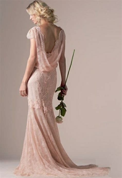34 / xs zustand : Rosa Brautkleid für einen glamourösen Hochzeits-Look ...