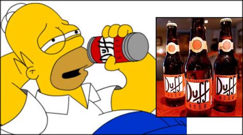 Cerveja famosa no desenho animado, a duff foi lançada em 2007 na espanha e rapidamente se espalhou. ZOMBILLY: Beber igual ao Homer