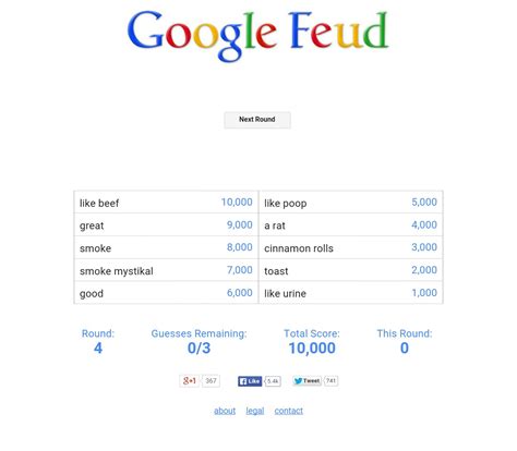 The player needs to the idea behind google feud is both simple and ingenious. Google Feud | ZD Forums - Zelda Dungeon Forums
