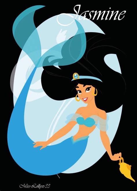 Miss-Lollyx-33 - Disney Mermaid Jasmine | Mermaid disney, Disney princess art, Art nouveau disney