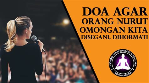 Selain anda memanjatkan doa agar orang yang menyakiti menyesal, kita juga harus mengasihi orang yang telah menyakiti hati kita. Doa Agar Orang Nurut Omongan Kita, Segan, Tunduk dan ...