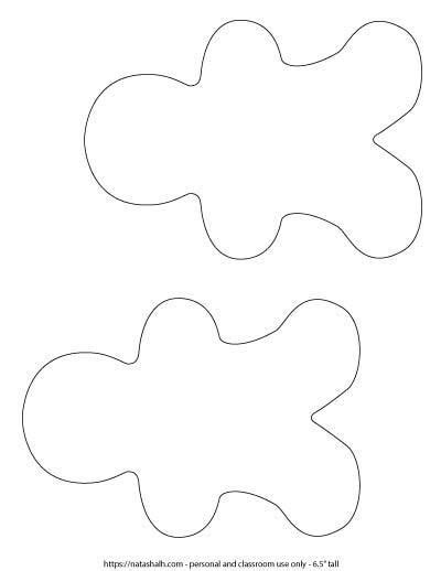 Lakeshore learning materials created date: 11 Free Printable Gingerbread Man Templates (great for kid ...