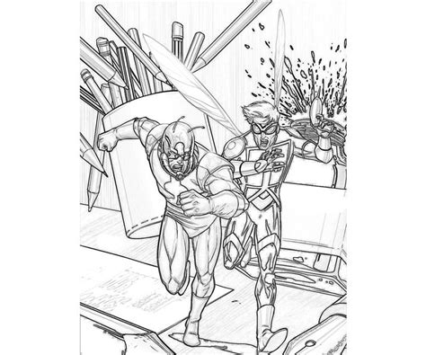 Ant man coloring pages can help your kids get excited about marvel. Ant-Man #77659 (Superheroes) - Printable coloring pages