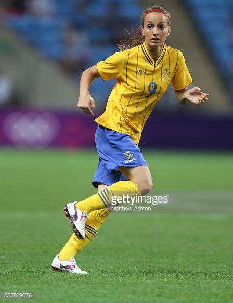 That chaos behind the scenes. Kosovare Asllani of Sweden during the Women's Football ...
