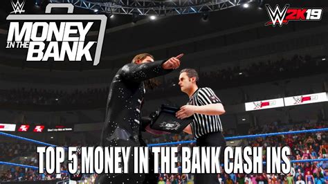 Aj styles & omos' combination of speed and strength proved too much for the viking raiders at wwe money in the bank. WWE 2K19 TOP 5 MONEY IN THE BANK CASH INS!!! - YouTube
