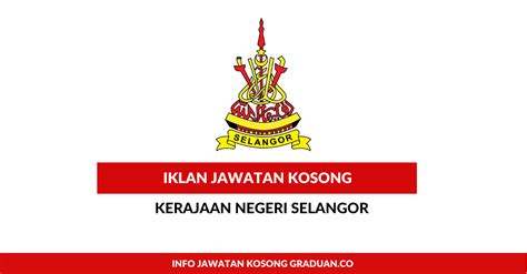 By info jawatanposted on julai 1, 2020januari 20, 2021. Permohonan Jawatan Kosong Kerajaan Negeri Selangor ...