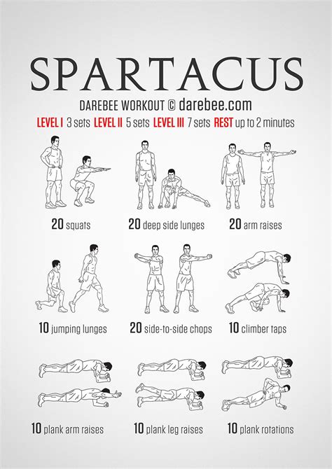Gladiators were renown for great abs and explosive leg work and this workout is here to help you shape your abs and get some real power to your lower limbs. Spartacus Workout | Spartacus workout, Calisthenics workout plan, Calisthenics workout