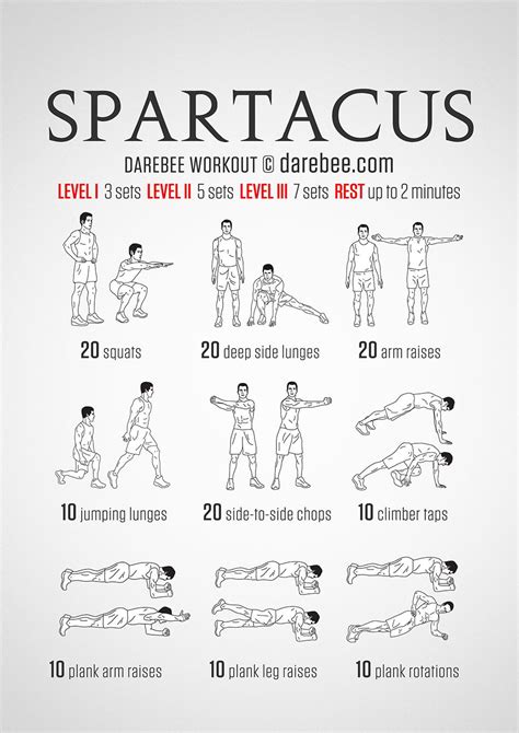 Gladiators were renown for great abs and explosive leg work and this workout is here to help you shape your abs and get some real power to your lower limbs. Spartacus Workout | Spartacus workout, Calisthenics workout plan, Calisthenics workout