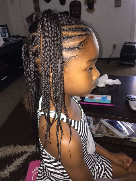 With some practice, any mom can learn. Kids braided style (With images) | Kid braid styles