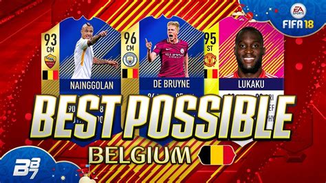 Fifa 18 lukaku review romelu lukaku player review fifa 18 ultimate team gameplay. BEST POSSIBLE BELGIUM TEAM! w/ TOTS DE BRUYNE AND TOTM ...