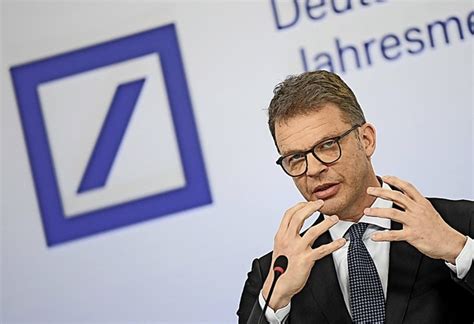 „die deutsche bank wird wieder für integrität und glaubwürdigkeit stehen. Chef der Deutschen Bank zuversichtlich - Wirtschaft ...