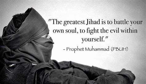 Bila jihad dalam arti perang melawan orang kafir adalah jihad kecil, dan melawan hawa nafsu adalah jihad terbesar, apa jihad kecilnya sudah pernah dilakukan? ungkapnya. Jihad Terbaik Itu, Jihad Melawan Hawa Nafsu | islamaktual
