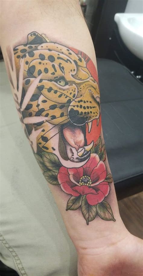 A snow leopard tattoo is an ideal way to exemplify a need to return to nature, and the leopard itself snow leopard tattoos tend to be strikingly realistic for the sake of the metaphor, and they are usually. Neo traditional leopard face done by Alec Becking Cosmic ...
