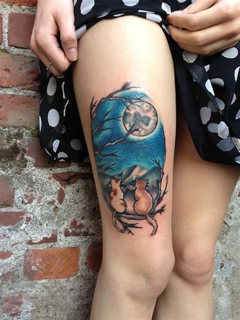 Thousands of exotic tattoo ideas at design if you want an exotic tattoo inspired by celestial elements, a sun and moon tattoo is a nice option. 91 Moon Tattoos That Are Out of This World