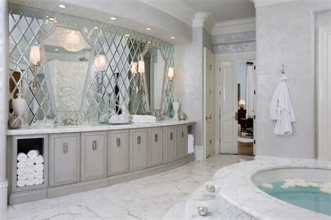 This post was updated in partnership with minted. Spa Bathroom Ideas - Contemporary - bathroom - Habachy Design