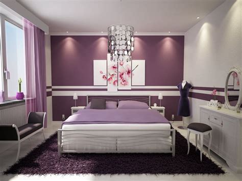 The wood material is a white light oak color. 23 Inspirational Purple Interior Designs You Must See