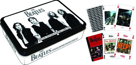 The beatles series 1 1964 trading card checklist. BEATLES 2 FULL DECKS OF CARDS IN A LIMITED EDITION TIN - LICENSED PRODUCT - South Coast Music
