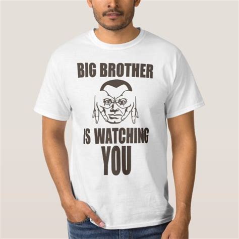 Big brother is watching you. Big brother is watching you (finger glasses) tee | Zazzle