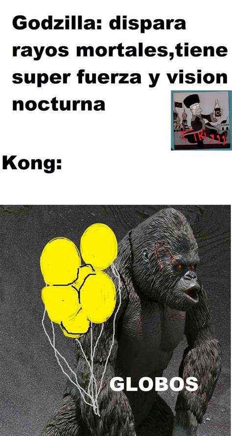 King of the monsters (2019) y kong: Top memes de Kong vs Godzilla en español :) Memedroid