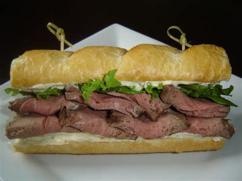 This recipe for slow roasted beef tenderloin is by far, my most favorite special occasion meal to make. Beef and Horseradish Sauce Sandwich | Recipe | Horseradish sauce, Food, Food recipes