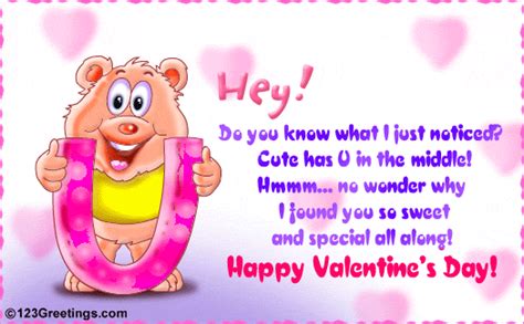 And you have to be honest with your feelings, too. So Sweet And Special! Free Hugs eCards, Greeting Cards ...