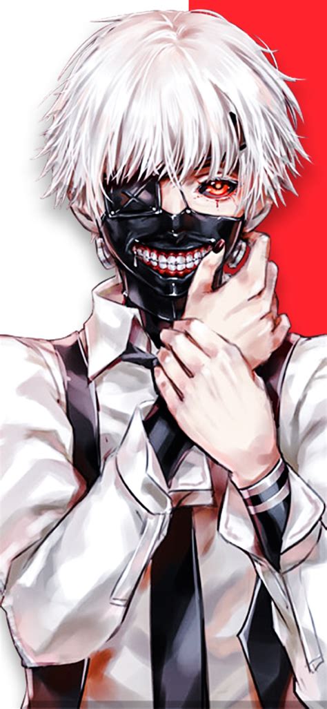 College buddies kaneki and hide come up with the idea that ghouls are imitating humans so that's why they haven't ever seen one. 720x1560 Ken Kaneki Tokyo Ghoul Art 720x1560 Resolution ...