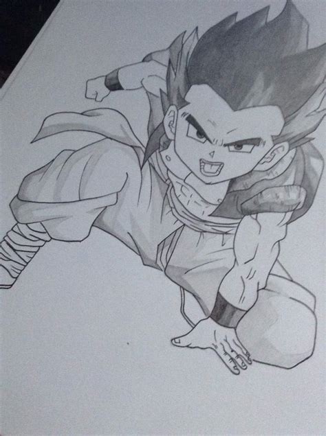 So i drew supercorp on my notepad. ♕Drawing♕ - Gotenks (Base Form) | Anime Amino