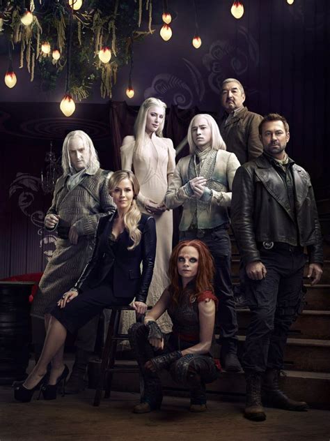 The show takes place in the future on a radically transformed earth containing new species, some having arrived from space. #Syfy #Defiance S2 #Promo #Cast / #Character #Poster ...