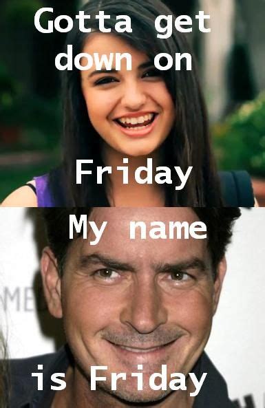 Rebecca friday song african lyrics polish american why plus blacks fun speculation trivia despite friday1 bullied dailydot. Image - 107506 | Rebecca Black - Friday | Know Your Meme