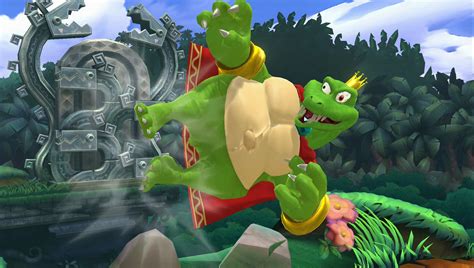 Rool's belly super armor during the frames before he slaps his belly. King K. Rool (Super Smash Bros. for Wii U > Skins > Bowser ...