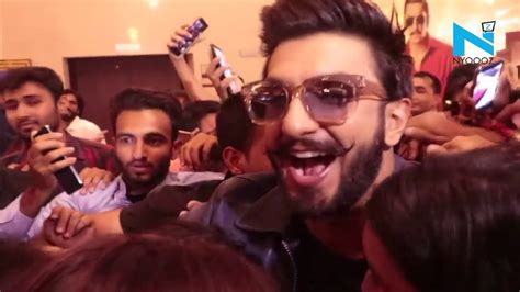 Maybe you would like to learn more about one of these? Ranveer Singh hugs EVERYBODY during Simbaa trailer launch ...