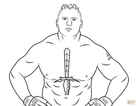 Sport, wwe coloring pages wwe coloring pages the rock coloring4free. Wwe Ryback Drawing at PaintingValley.com | Explore ...