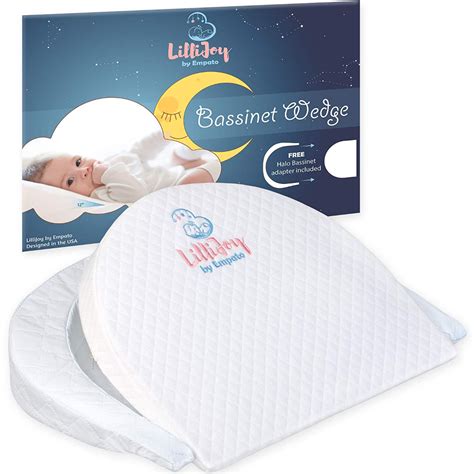 Newton baby 10601001 toddler mattress. 4: LilliJoy Premium Bassinet Wedge Pillow in 2020 | Halo ...