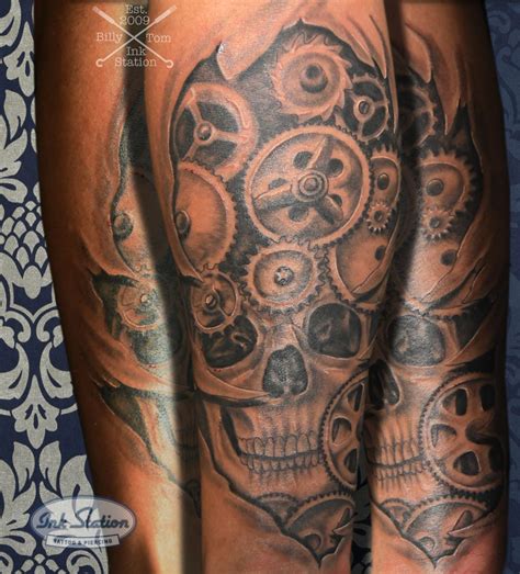 See more ideas about sleeve tattoos, tattoos, body art tattoos. 100 % Bio Mechanik Tattoos - Ink Station Stuttgart - Klick ...