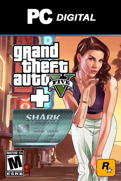 Certain limits apply to purchase, use, and redemption. PC Games - GTA V + Megalodon Shark Cash Card PC
