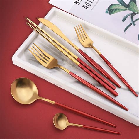 A short summary of this paper. Cutlery Set Sendok Garpu Pisau Sumpit Alat Makan Mewah ...