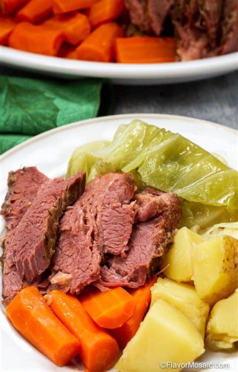 Well, corned beef is made from beef brisket. Instant Pot Corned Beef And Cabbage - Flavor Mosaic