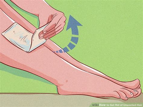 Wash with normal water and later on apply some moisturizer. 3 Ways to Get Rid of Unwanted Hair - wikiHow