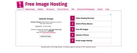 Support for the iptc image header. 10 Free Image Hosting Sites for Your Photos