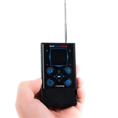 Rf signal detector anti spy bug detector. i4Technology Signal detector BugHunter BH-03 Expert