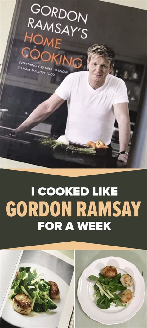 Why ___ i ___ (lay) the table for dinner? I Tried To Cook Like Gordon Ramsay For A Week And Here's ...