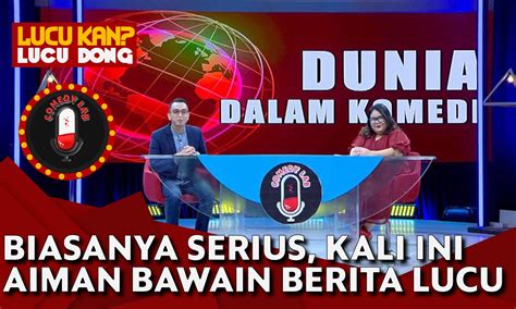 Namun, perlu diingat saat membagikan cerita lucu, hal yang perlu diwaspadai adalah jangan menyinggung perasaan orang lain karena hal tersebut dapat merusak suasana. NGAKAK! Biasanya Serius, Kali Ini Aiman Witjaksono Bawain Berita-berita Lucu - COMEDY LAB (PART 4)