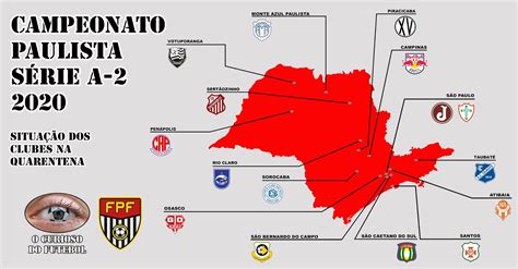 Campeonato paulista série a2 is the second level of the são paulo state professional football championship, one of the brazilian state championships. A situação dos times do Paulista A2 2020 nesta quarentena ...