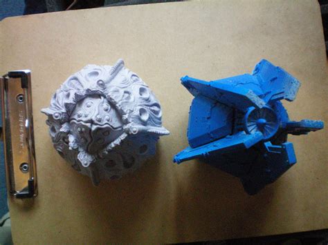 I was intending on getting a filthy loyalist pod to use as a dreadclaw this christmas, thanks for the fantastic idea. The Back 40K: Tyranid spore pod model