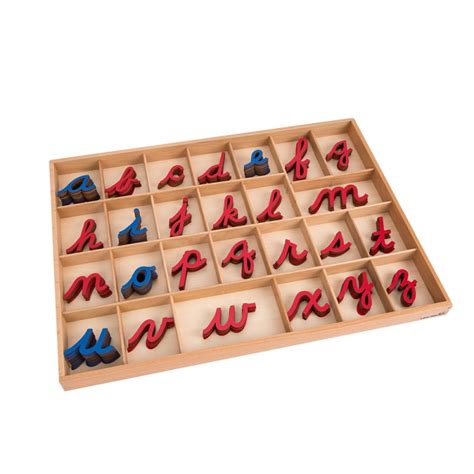 **free montessori materials are in purple. Montessori Cursive Moveable Alphabet