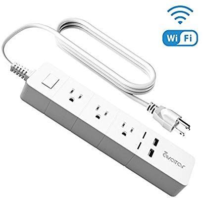 AvatarControls WiFi Smart Power Strip, Multi-Plug Outlet ...