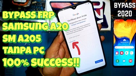 Untuk lebih jelasnya tentang tutorial ini, kalian bisa melihatnya dalam bentuk video disini. CARA MELEWATI VERIFIKASI AKUN GOOGLE SAMSUNG A20|A10|A30 ...