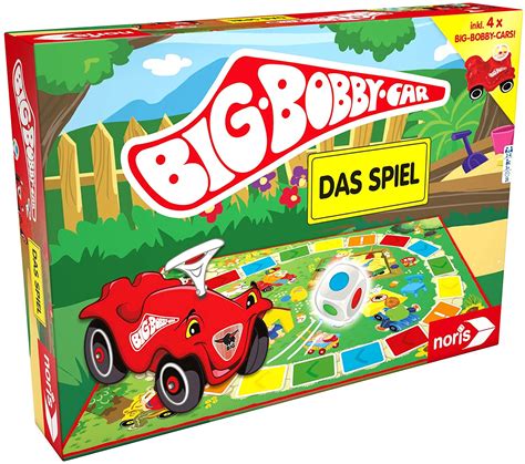 Er fing erst mit zwei jahren an, richtig zu fahren. Noris BIG-BOBBY-CAR, Das Spiel - ein lustiges Würfel ...